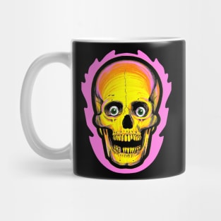 Vintage style Halloween Skull Mug